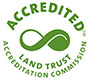 Five Rivers Conservation Trust is an accredited land trust by the Land Trust Alliance
